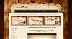Desktop Screenshot of memorymagic.ca